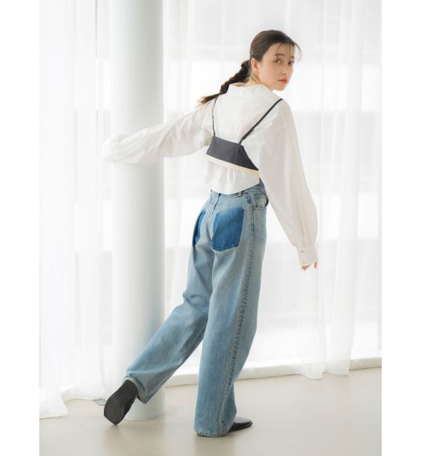 Ungrid「カットオフデザインビスチェ」|キャミソール|