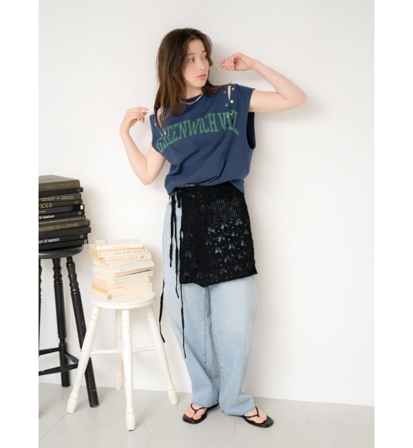 Ungrid「ニットレイヤードスカート」|その他|