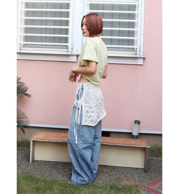 Ungrid「ニットレイヤードスカート」|その他|