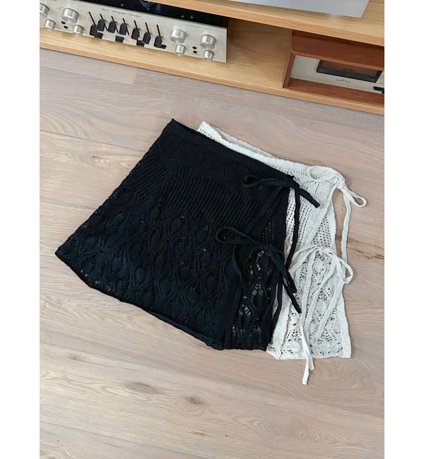 Ungrid「ニットレイヤードスカート」|その他|