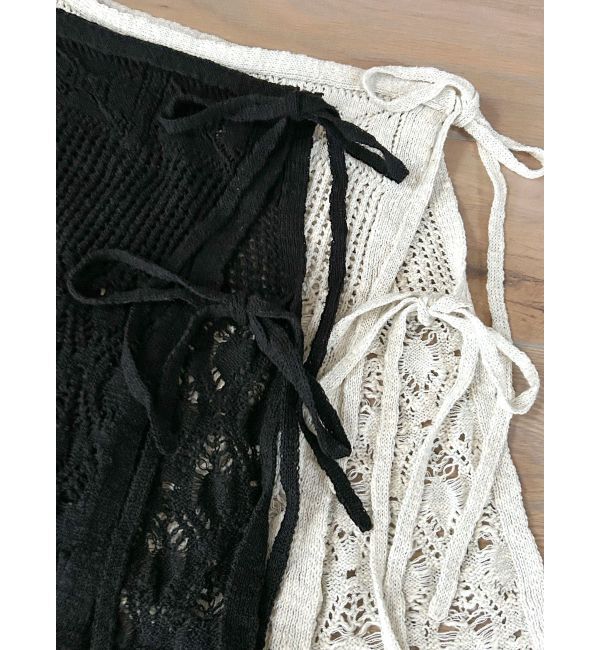 Ungrid「ニットレイヤードスカート」|その他|