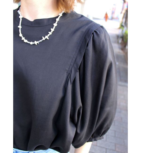 Ungrid「【WEB限定】パフスリーブブラウス」|シャツ・ブラウス|