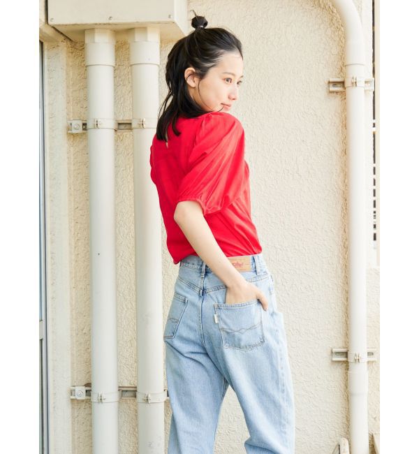 Ungrid「【WEB限定】パフスリーブブラウス」|シャツ・ブラウス|