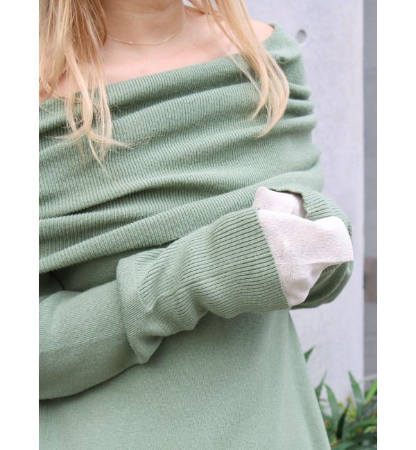 Ungrid「オフショルニットワンピース」|ワンピース|