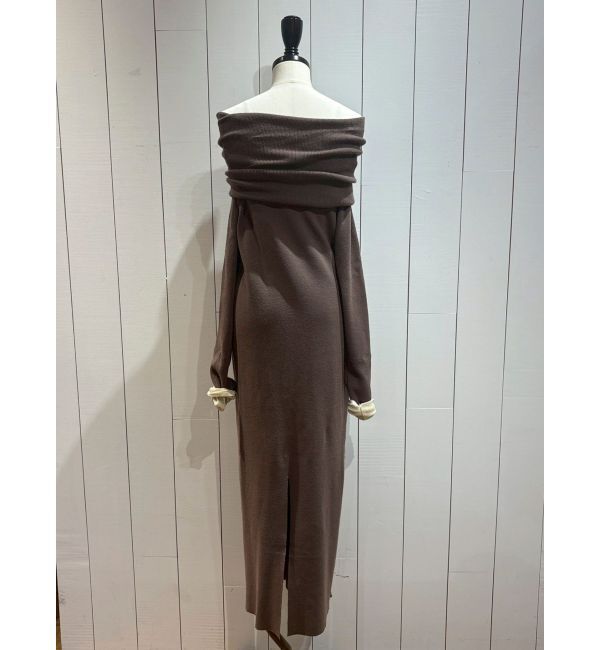 Ungrid「オフショルニットワンピース」|ワンピース|