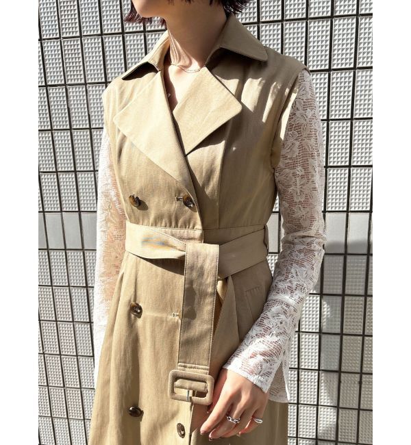 LAGUNAMOON「フラワーパターンレースシャツ」|シャツ・ブラウス|