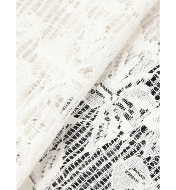 LAGUNAMOON「フラワーパターンレースシャツ」|シャツ・ブラウス|