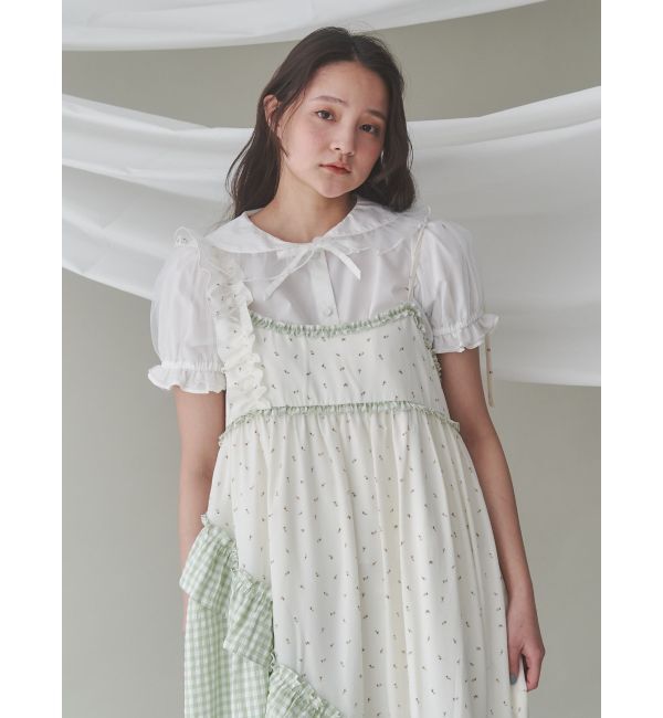 merry jenny「チュールパフブラウス」|シャツ・ブラウス|