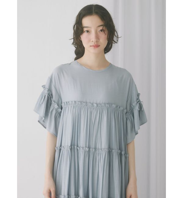 merry jenny「ティアードティアードスリーブワンピース」|ワンピース|