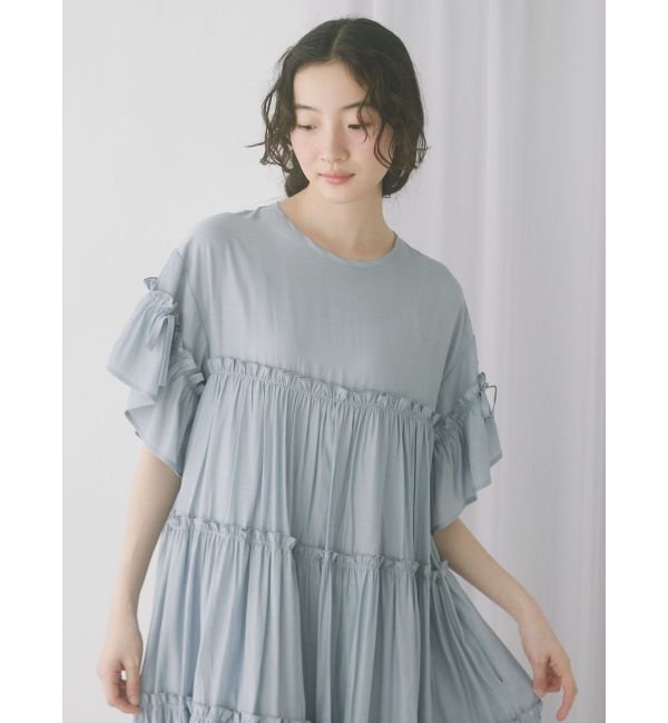 merry jenny「ティアードティアードスリーブワンピース」|ワンピース|