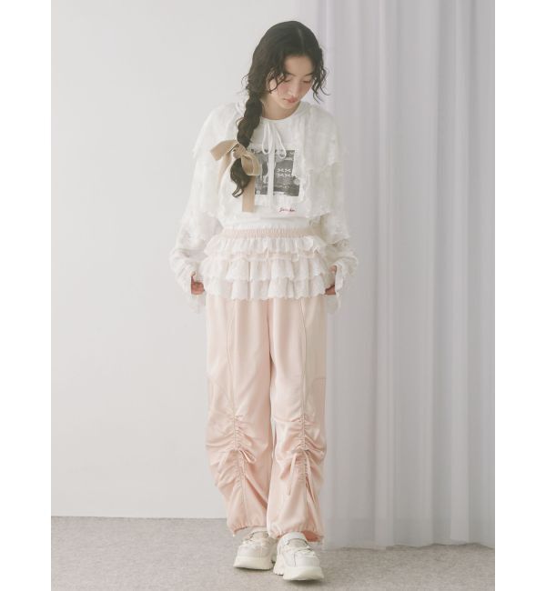 merry jenny「レースティアードボレロ」|シャツ・ブラウス|