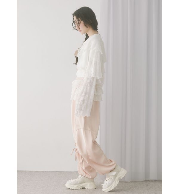 merry jenny「レースティアードボレロ」|シャツ・ブラウス|