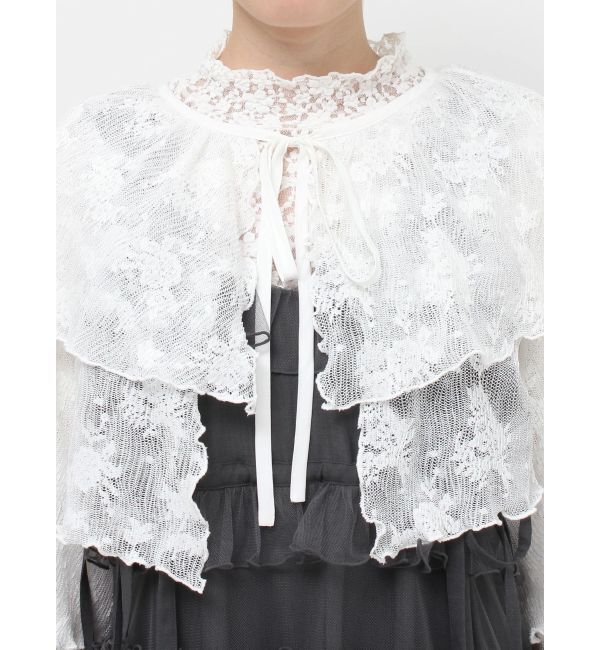 merry jenny「レースティアードボレロ」|シャツ・ブラウス|