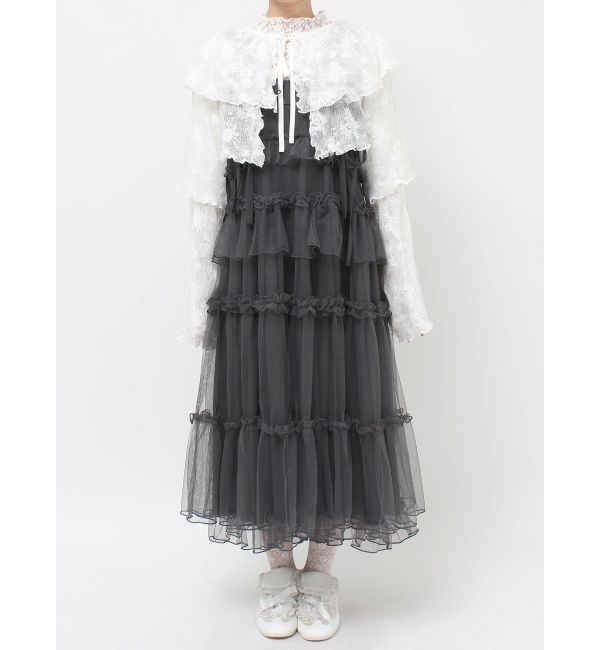 merry jenny「レースティアードボレロ」|シャツ・ブラウス|