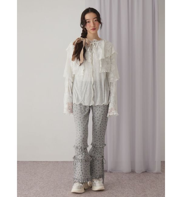 merry jenny「レースティアードボレロ」|シャツ・ブラウス|