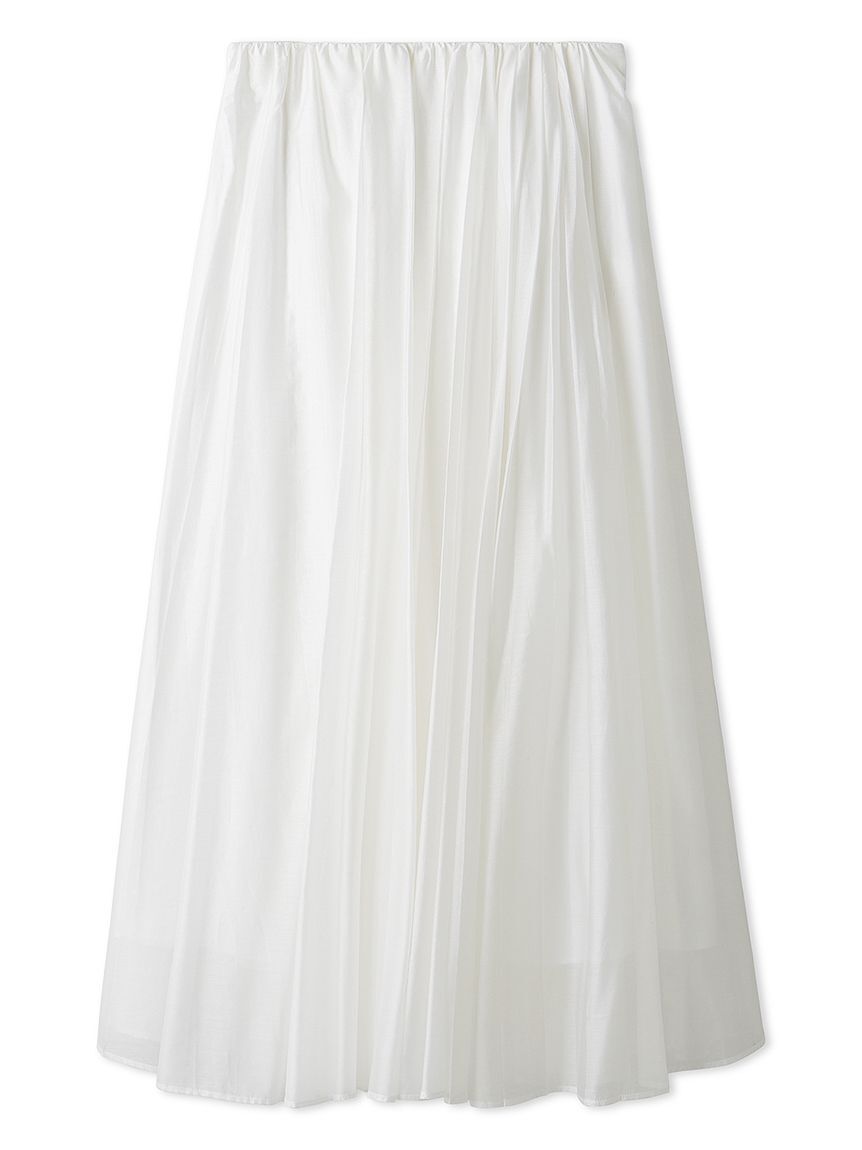 Mila Owen「【WEB限定00サイズ】ウエストゴムタックプレスフレアスカート」|スカート|