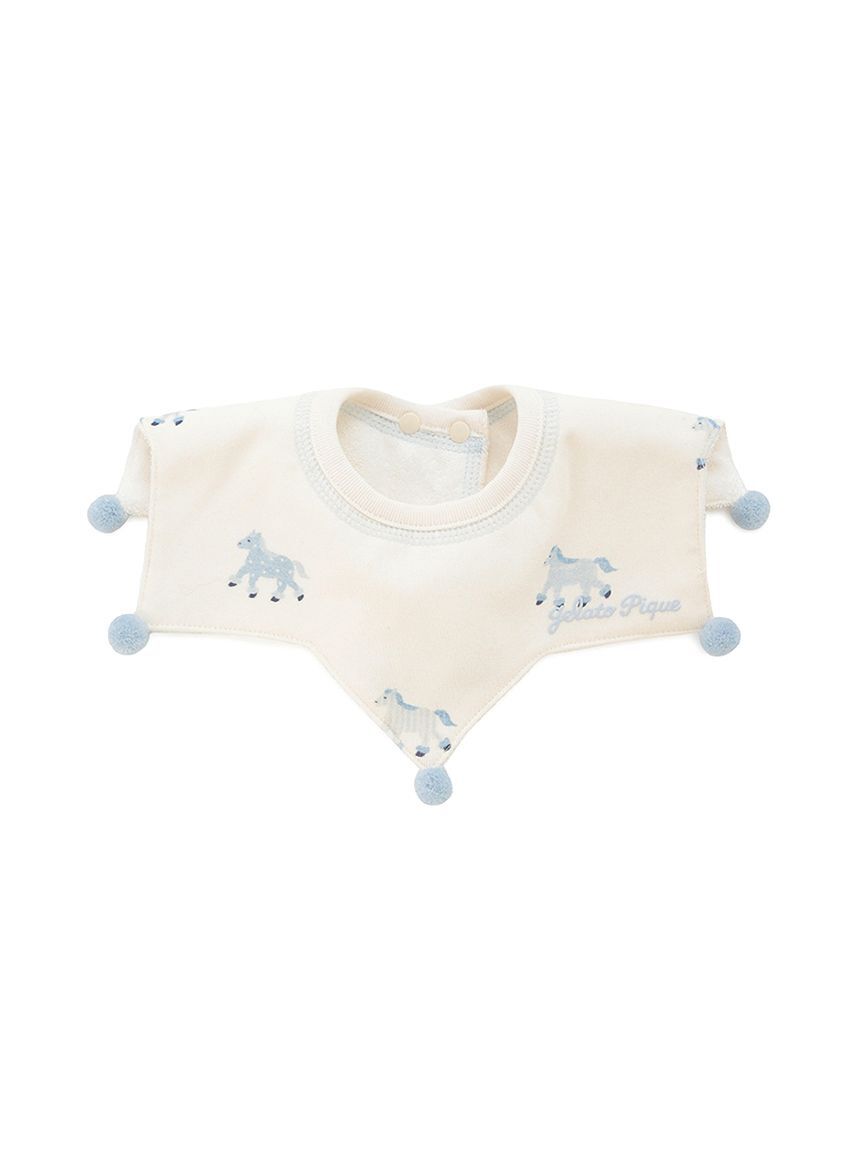 GELATO PIQUE KIDS & BABY「【BABY】ポニー柄スタイ」|スタイ|