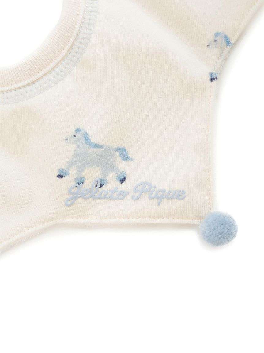GELATO PIQUE KIDS & BABY「【BABY】ポニー柄スタイ」|スタイ|