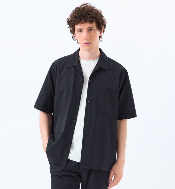 MACKINTOSH PHILOSOPHY「COOLDOTSミニリップ オープンカラーシャツ」|シャツ・ブラウス|