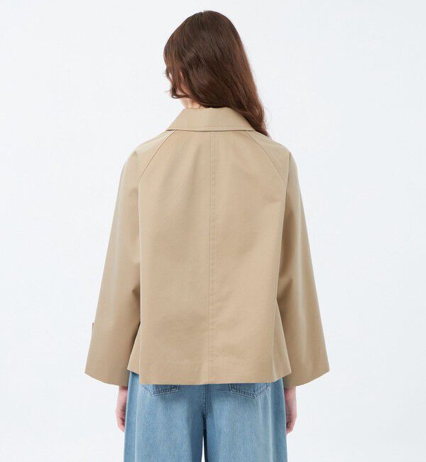 MACKINTOSH PHILOSOPHY「【WELBURY SHORT(ウェルベリーショート)】シャンブレーギャバジン」|ステンカラーコート|