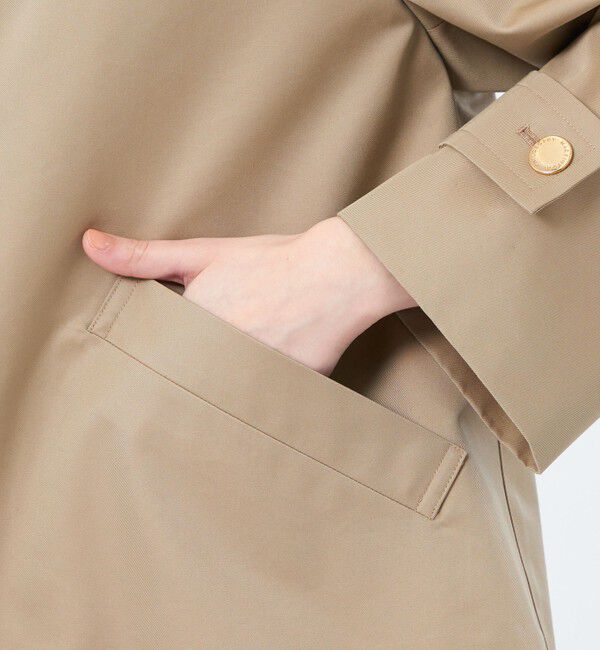 MACKINTOSH PHILOSOPHY「【WELBURY SHORT(ウェルベリーショート)】シャンブレーギャバジン」|ステンカラーコート|