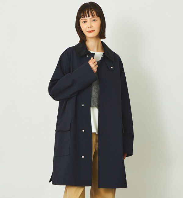 MACKINTOSH PHILOSOPHY「GREY LABEL 【SOMERFORD(サマーフォード)】」|ステンカラーコート|ネイビー