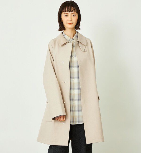 MACKINTOSH PHILOSOPHY「GREY LABEL 【SOMERFORD(サマーフォード)】」|ステンカラーコート|ベージュ