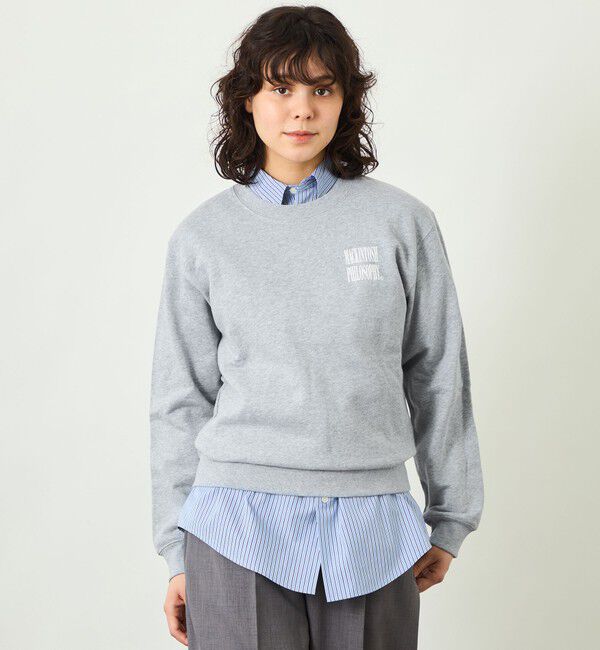 MACKINTOSH PHILOSOPHY「【GREY LABEL】SHARP LOGO スウェット」|Tシャツ・カットソー|グレー