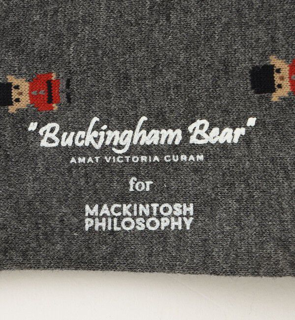 MACKINTOSH PHILOSOPHY「バッキンガムベア カジュアルソックス」|ソックス|