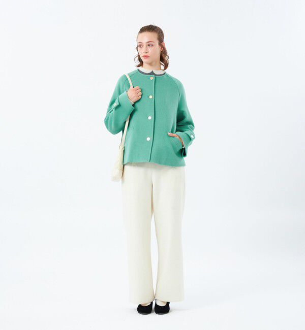 MACKINTOSH PHILOSOPHY「【WELBURY NO COLLAR SHORT（ウェルベリーノーカラーショート）】ウールメルトン製」|その他|