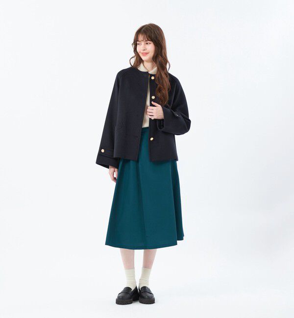 MACKINTOSH PHILOSOPHY「【WELBURY NO COLLAR SHORT（ウェルベリーノーカラーショート）】ウールメルトン製」|その他|