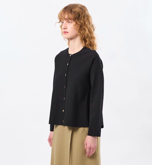 MACKINTOSH PHILOSOPHY「ミラノリブフレアニットジャケット」|ニット・セーター|