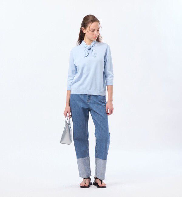 MACKINTOSH PHILOSOPHY「リボンタイニット」|ニット・セーター|