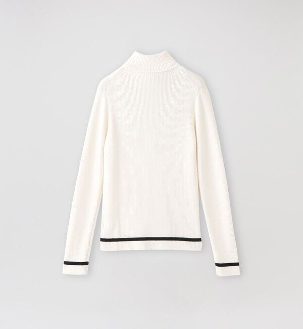  「コットンカシミヤタートルネック」|ニット・セーター|
