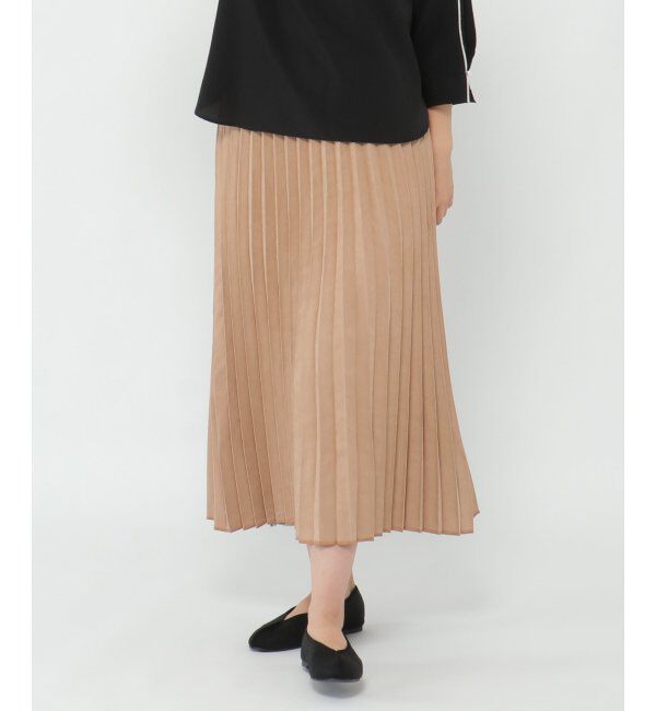 ikka「リバーシブルスウェードスカート」|スカート|