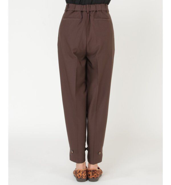 IKKA LOUNGE「裾タブ使いテーパードパンツ」|その他|