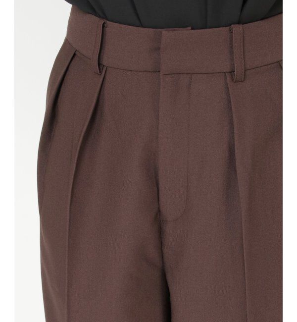 IKKA LOUNGE「裾タブ使いテーパードパンツ」|その他|