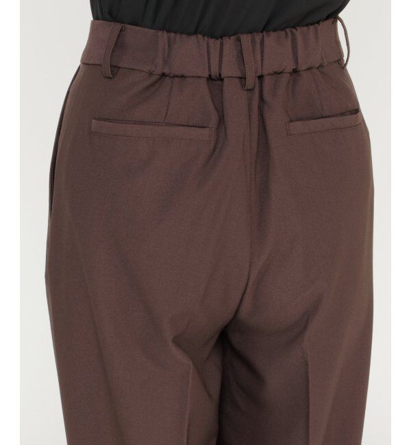 IKKA LOUNGE「裾タブ使いテーパードパンツ」|その他|