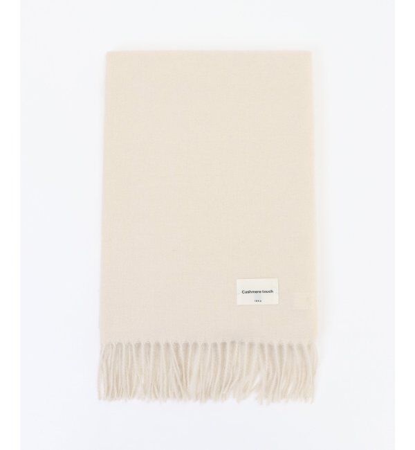 ikka「カシミヤタッチ無地マフラー」|マフラー|