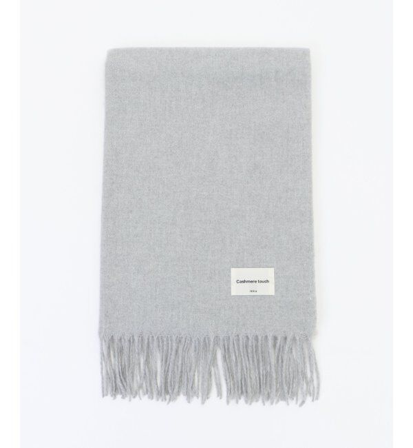 ikka「カシミヤタッチ無地マフラー」|マフラー|