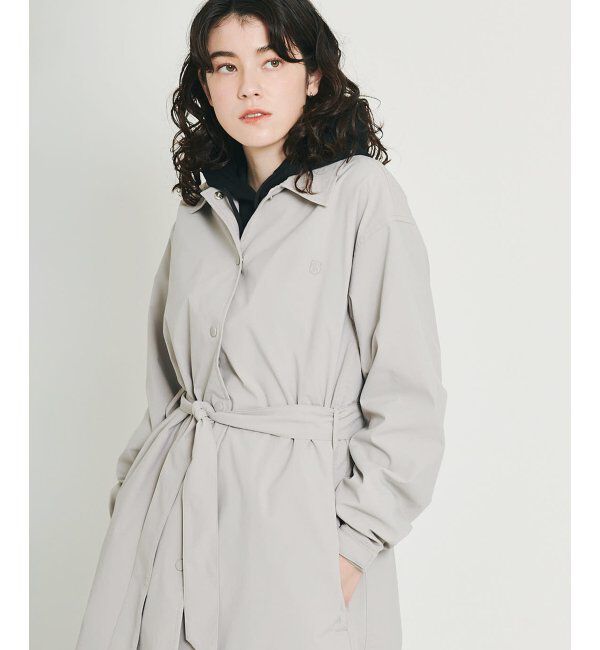 IKKA LOUNGE「&radic;M ルートエム コーチジャケット」|その他|ライトグレイ