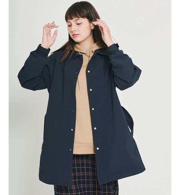 IKKA LOUNGE「&radic;M ルートエム コーチジャケット」|その他|ネイビー