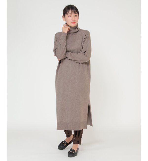 IKKA LOUNGE「ニットスリットワンピース」|その他|