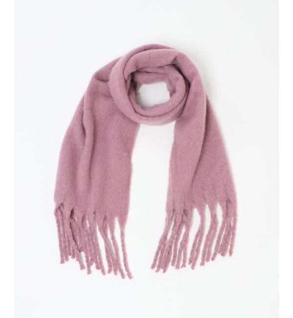 ikka「大伴フリンジマフラー」|マフラー|