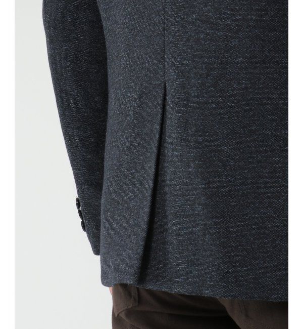 IKKA LOUNGE「ウールブレンドジャージ－ジャケット」|テーラードジャケット|