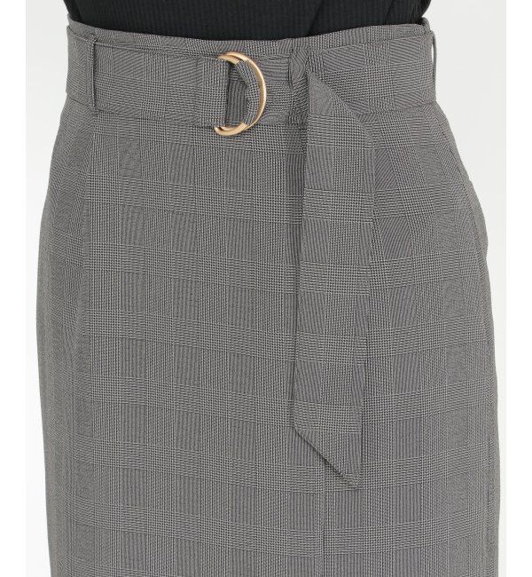 IKKA LOUNGE「チェックスカートスーツ」|ワンピース|