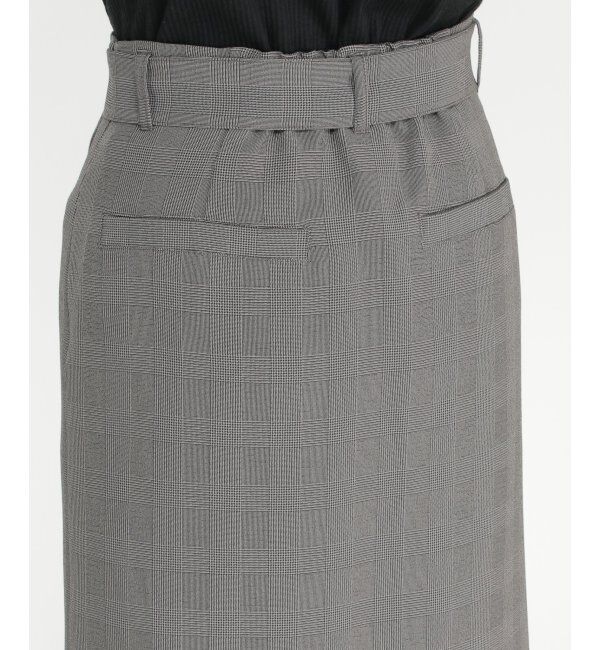 IKKA LOUNGE「チェックスカートスーツ」|ワンピース|