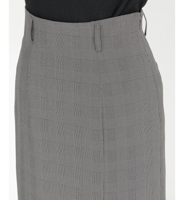 IKKA LOUNGE「チェックスカートスーツ」|ワンピース|