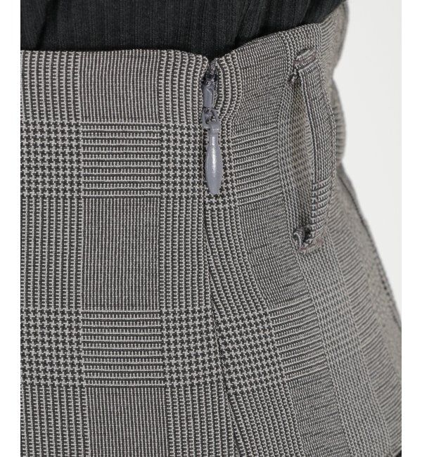 IKKA LOUNGE「チェックスカートスーツ」|ワンピース|