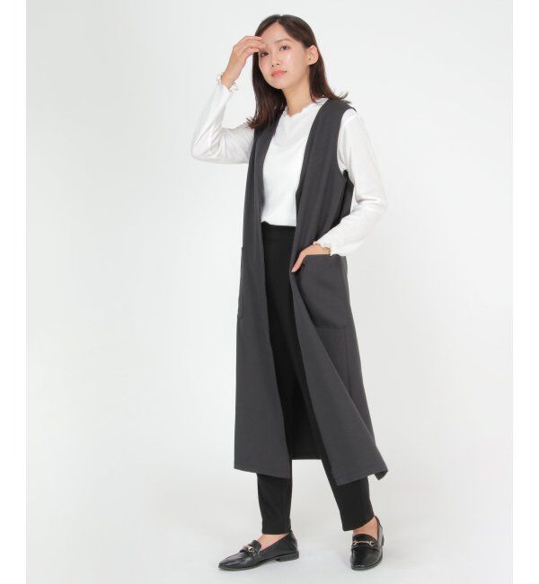 ikka「2WAYジャンスカットプルオーバーセット」|ワンピース|